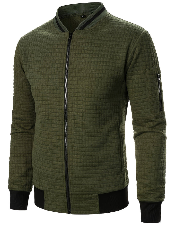 Jasper | Blouson aviateur texturé pour homme