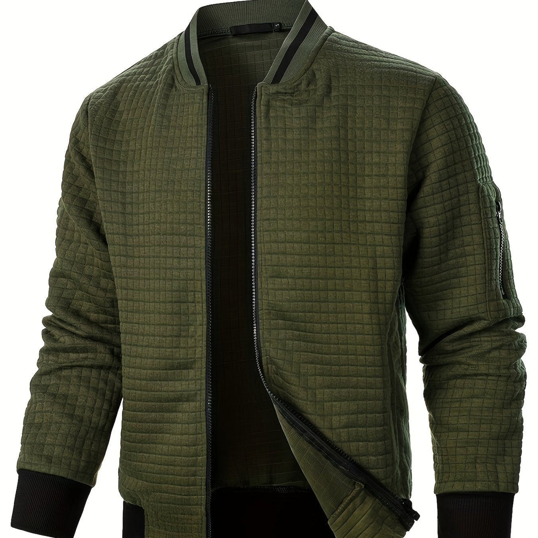 Jasper | Blouson aviateur texturé pour homme