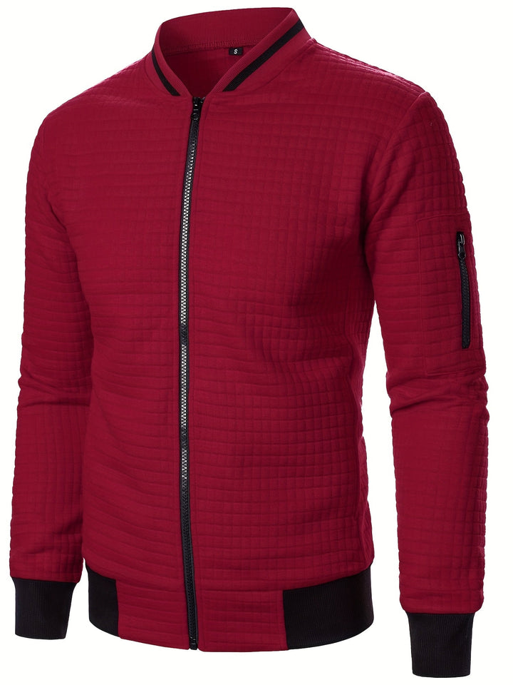 Jasper | Blouson aviateur texturé pour homme