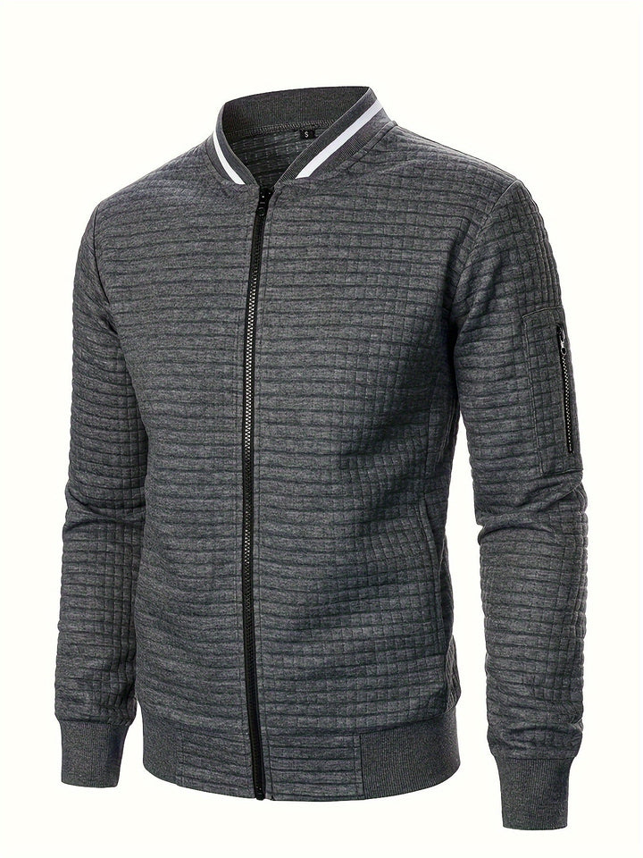 Jasper | Blouson aviateur texturé pour homme