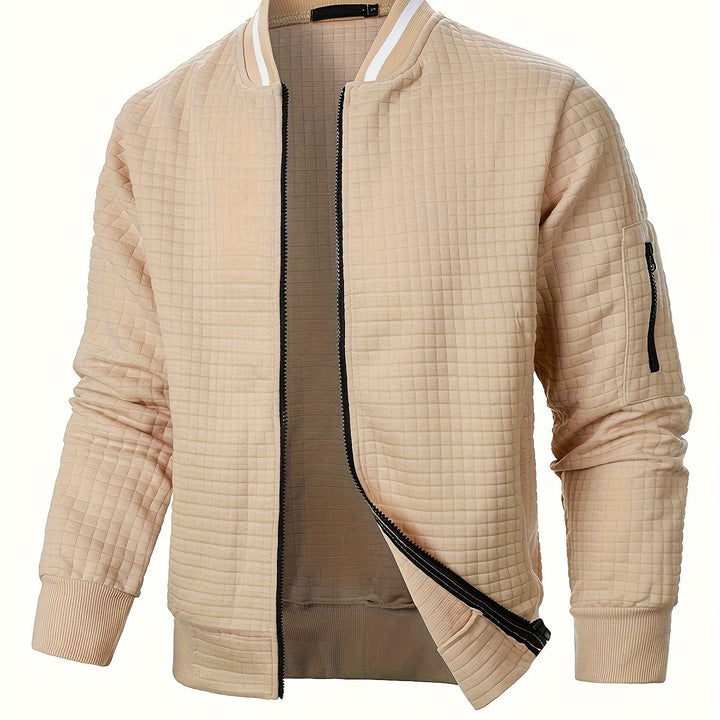 Jasper | Blouson aviateur texturé pour homme