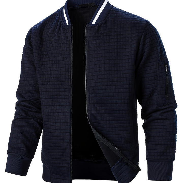 Jasper | Blouson aviateur texturé pour homme