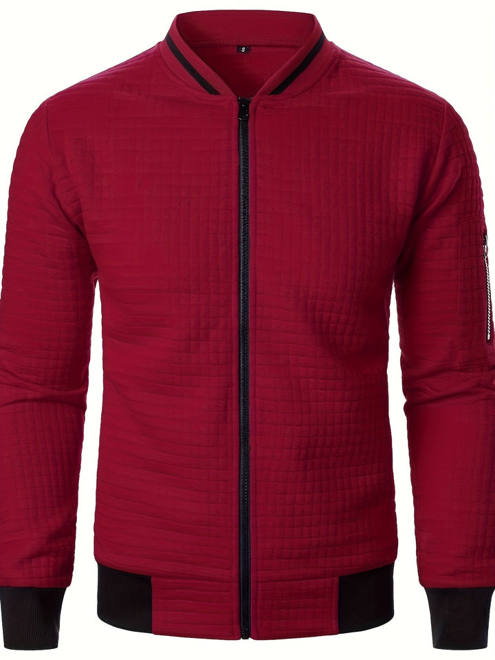 Jasper | Blouson aviateur texturé pour homme