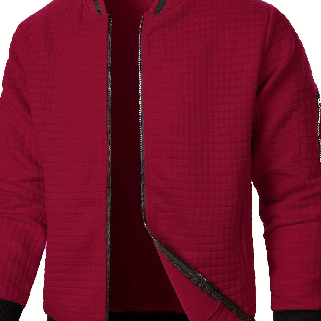 Jasper | Blouson aviateur texturé pour homme
