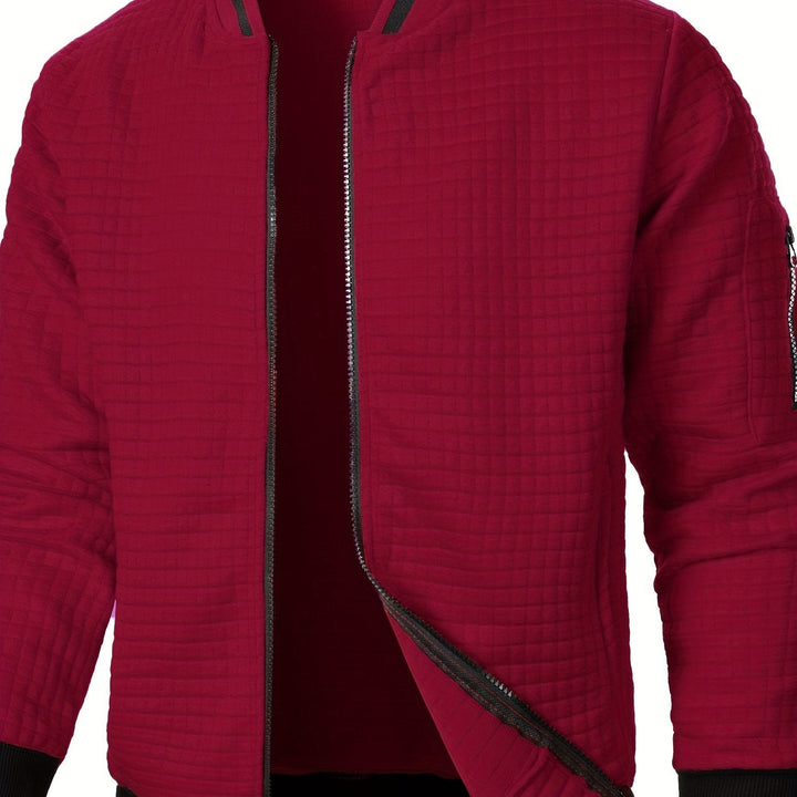 Jasper | Blouson aviateur texturé pour homme
