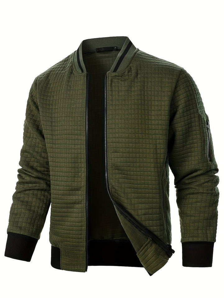 Jasper | Blouson aviateur texturé pour homme
