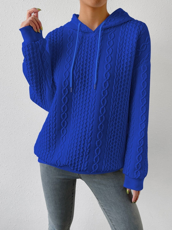 Loes | Sweat à capuche oversize pour femme à manches longues