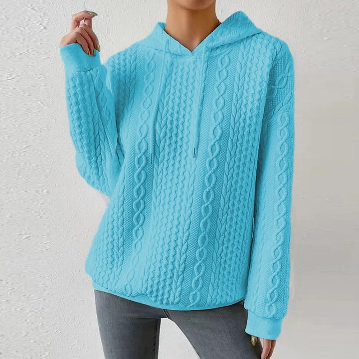Loes | Sweat à capuche oversize pour femme à manches longues