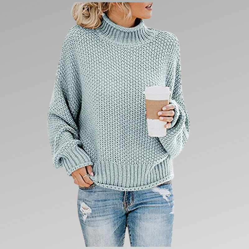 Lotte | Pull décontracté oversize pour femme à col roulé
