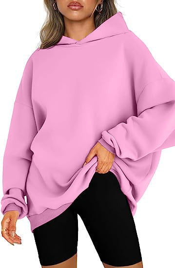 Mila | Sweat à capuche oversize pour femme à épaules tombantes