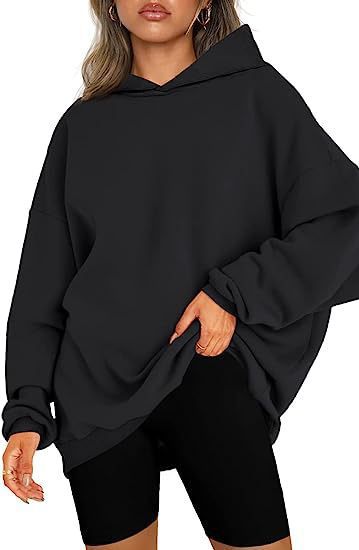 Mila | Sweat à capuche oversize pour femme à épaules tombantes