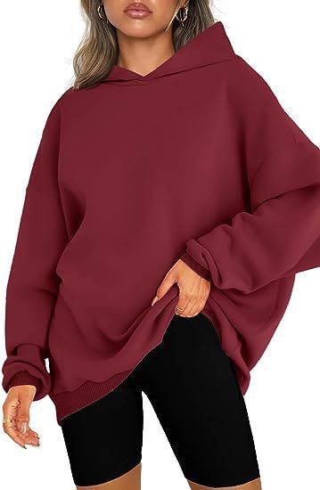Mila | Sweat à capuche oversize pour femme à épaules tombantes