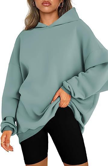 Mila | Sweat à capuche oversize pour femme à épaules tombantes