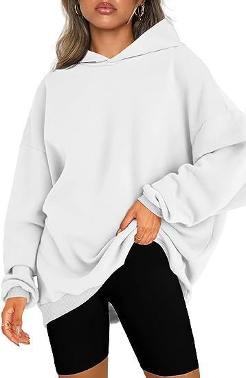 Mila | Sweat à capuche oversize pour femme à épaules tombantes