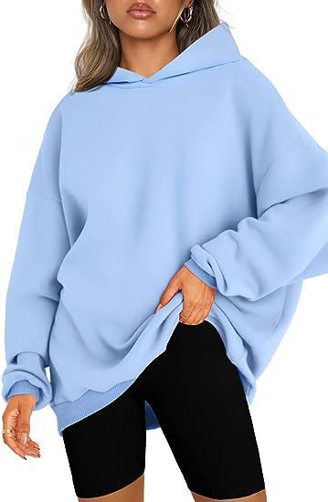 Mila | Sweat à capuche oversize pour femme à épaules tombantes