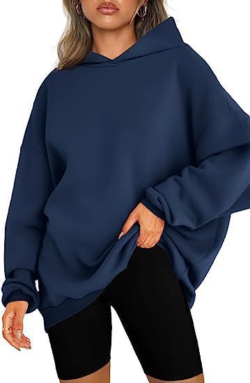 Mila | Sweat à capuche oversize pour femme à épaules tombantes
