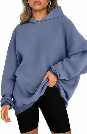 Mila | Sweat à capuche oversize pour femme à épaules tombantes