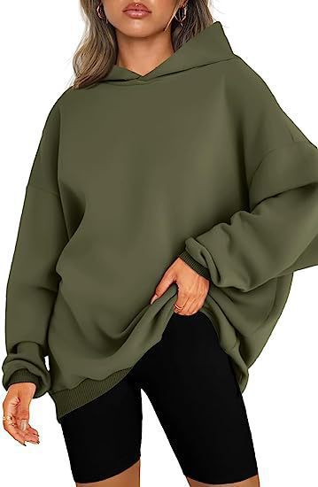 Mila | Sweat à capuche oversize pour femme à épaules tombantes