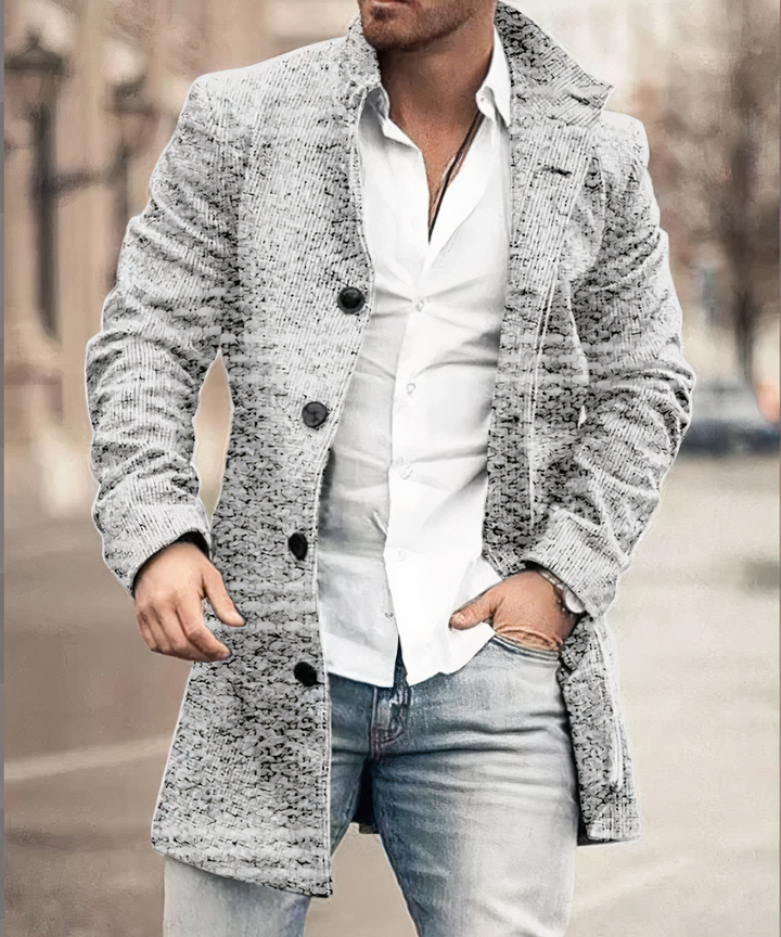 Milan | Manteau classique pour homme à col montant