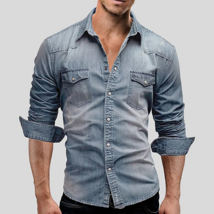 Ruben | Chemise classique pour homme à col pointu