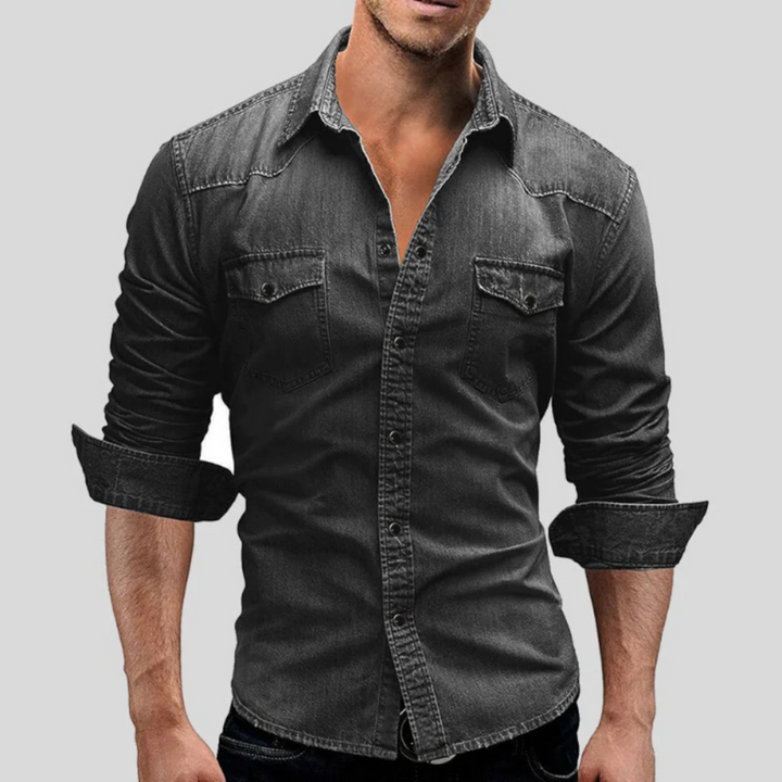 Ruben | Chemise classique pour homme à col pointu