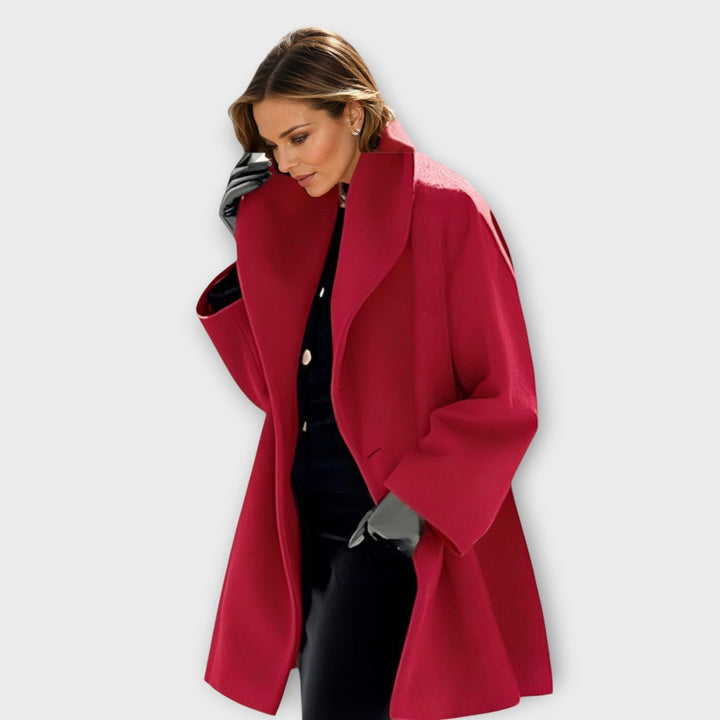 Vera | Manteau oversize mi-long pour femme à manches amples