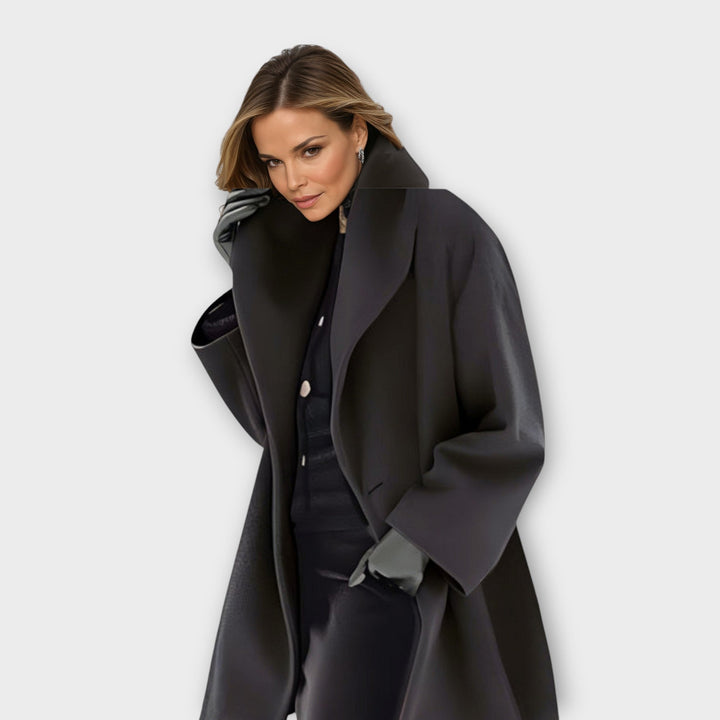 Vera | Manteau oversize mi-long pour femme à manches amples