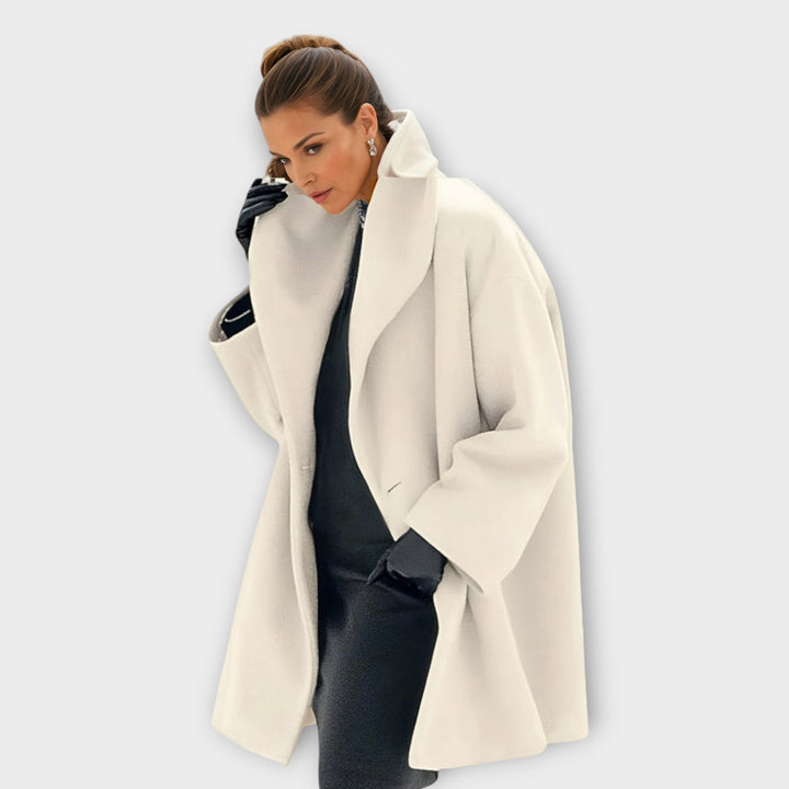 Vera | Manteau oversize mi-long pour femme à manches amples