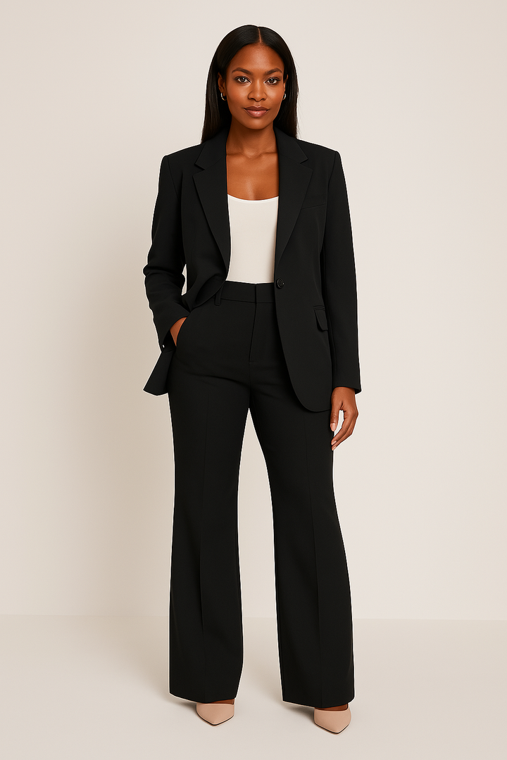 Vivienne | Ensemble tailleur élégant deux pièces pour femme