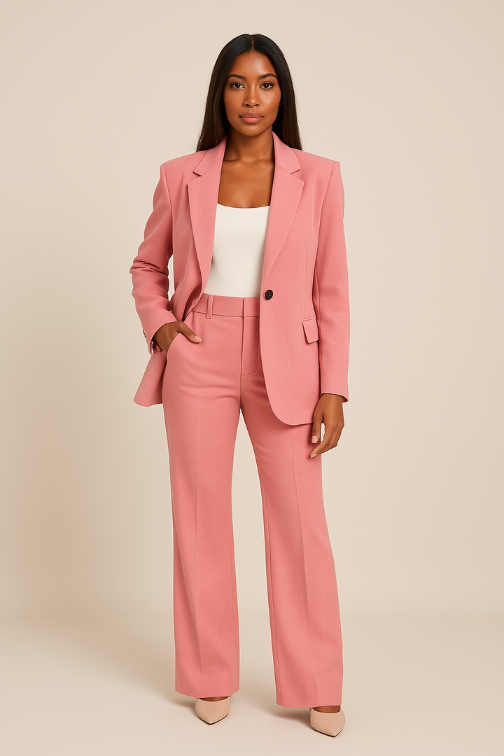 Vivienne | Ensemble tailleur élégant deux pièces pour femme