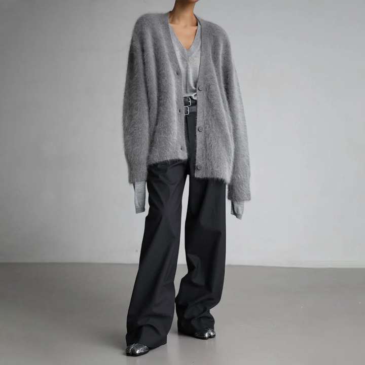 Amara vest volledige look met wijde broek