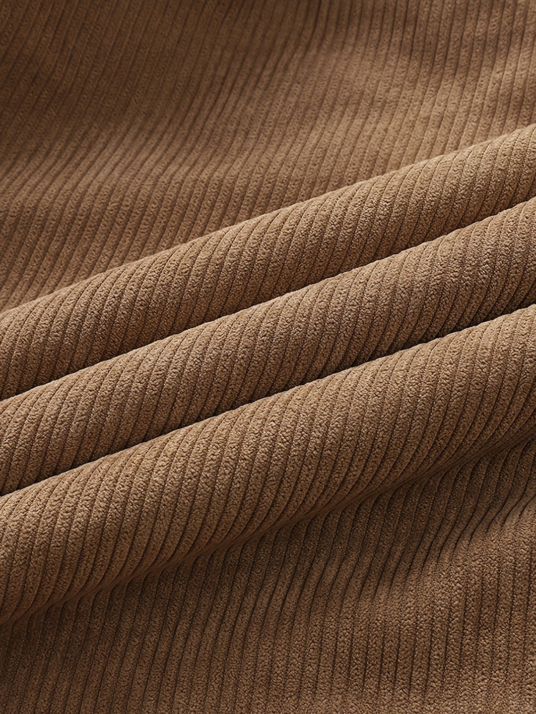 Close-up van de corduroy ribstof textuur