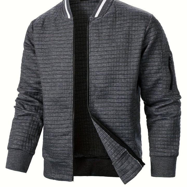 Jasper | Blouson aviateur texturé pour homme