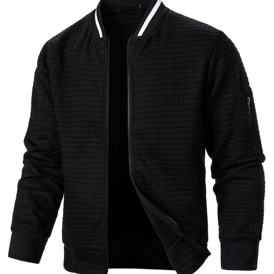 Jasper | Blouson aviateur texturé pour homme