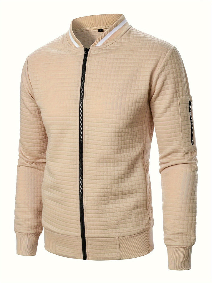 Jasper | Blouson aviateur texturé pour homme